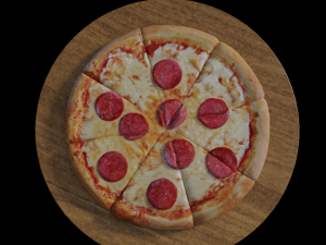 pizza 3Dモデル
