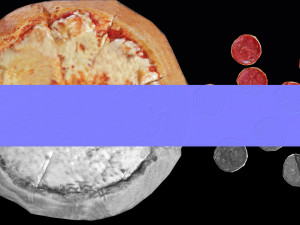 pizza 3Dモデル