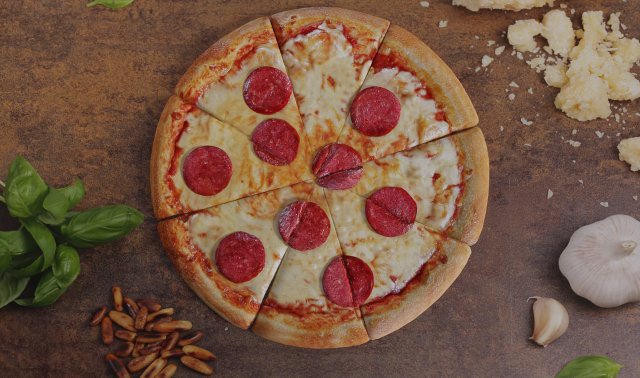 pizza 3Dモデル .c4d .max .obj .3ds .fbx .stl .blend 