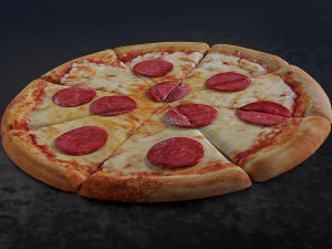 Pizza Modello 3D