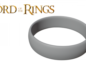 Lord Of The Rings Low-Poly Ring 3Dモデル