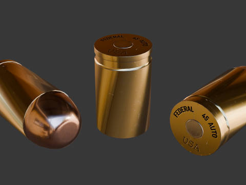 Bullets Ammo 3D Model