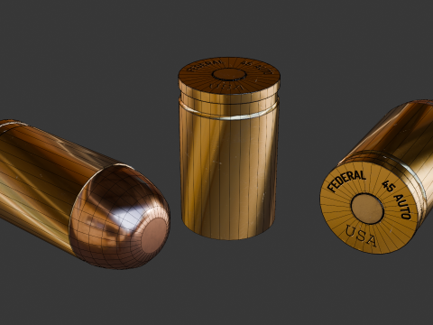 Bullets Ammo 3D Model