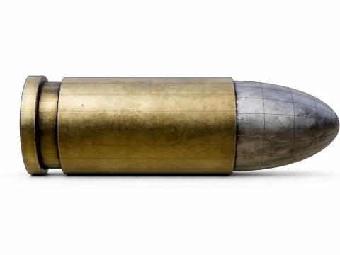 Bullets 9mm Bullet 3D Model