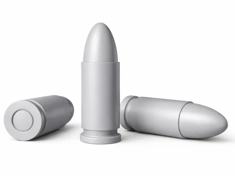 Bullets 9mm Bullet 3D Model