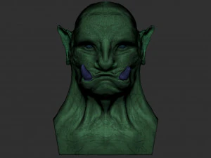 orc head 3D Model