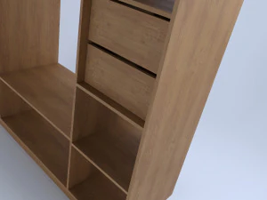 bedroom wardrobe 3D Model