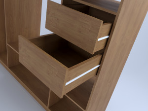 bedroom wardrobe 3D Model