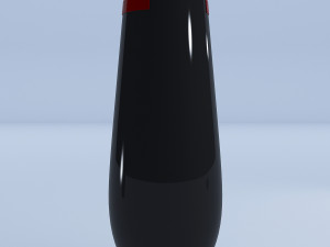 ceramic black decor set 3D-Modell