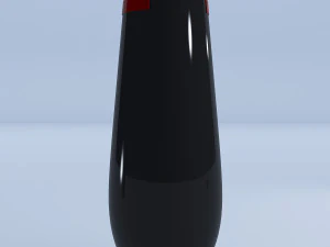 ceramic black decor set 3D Model