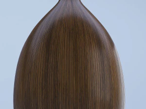 wooden vase 3D Model