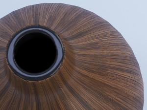 wooden vase 3Dモデル
