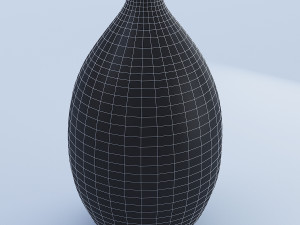 wooden vase 3Dモデル