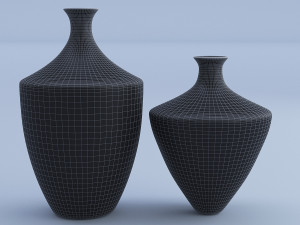 ceramic vases 3D Model