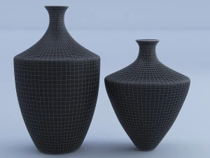 ceramic vases 3D Model