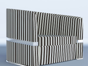lounge italian armchair Model 3D