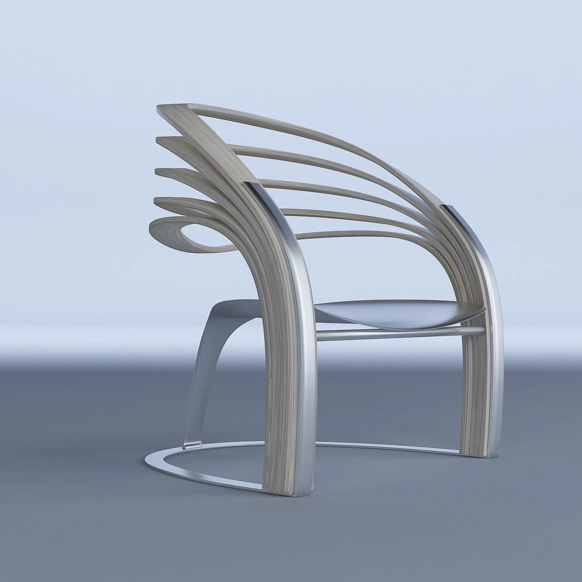 modern chair 3D Model .c4d .max .obj .3ds .fbx .stl .blend