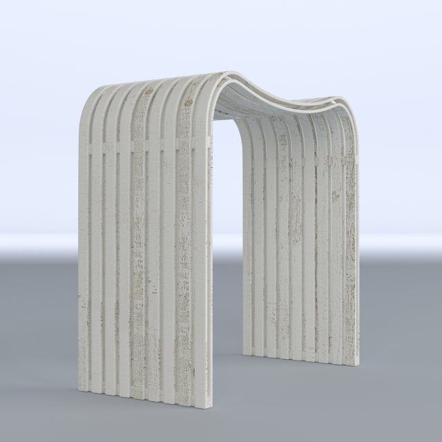 plywood old stool Model 3D .c4d .max .obj .3ds .fbx .stl .blend 