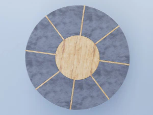 circle coffee table 3D Model