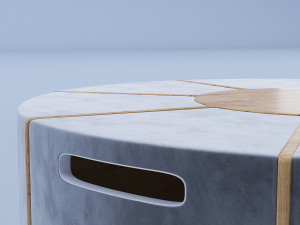 circle coffee table 3D Model