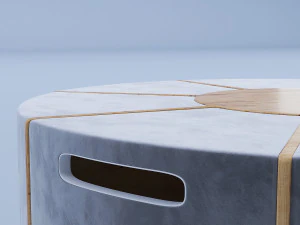 circle coffee table 3D Model
