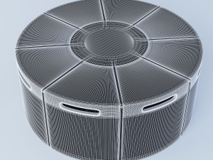 circle coffee table 3D Model