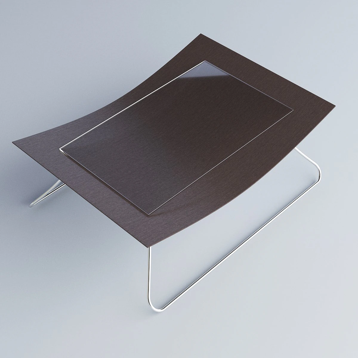 curved coffee table 3D Model .c4d .max .obj .3ds .fbx .stl .blend 
