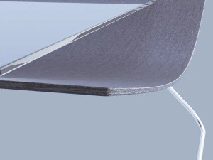curved coffee table 3D Model