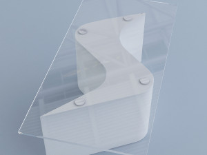 modern coffee table Model 3D