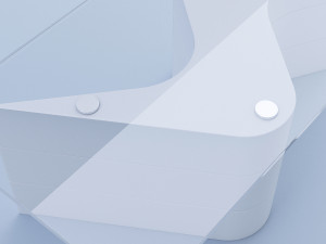 modern coffee table Model 3D