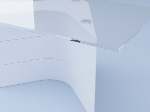 modern coffee table Model 3D