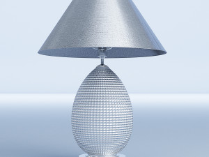 crystal table lamp 3D Модель