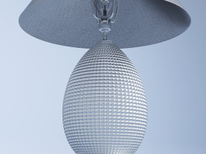 crystal table lamp 3D Модель