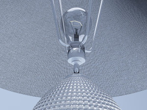 crystal table lamp 3D Модель