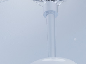 white table lamp 3D Model