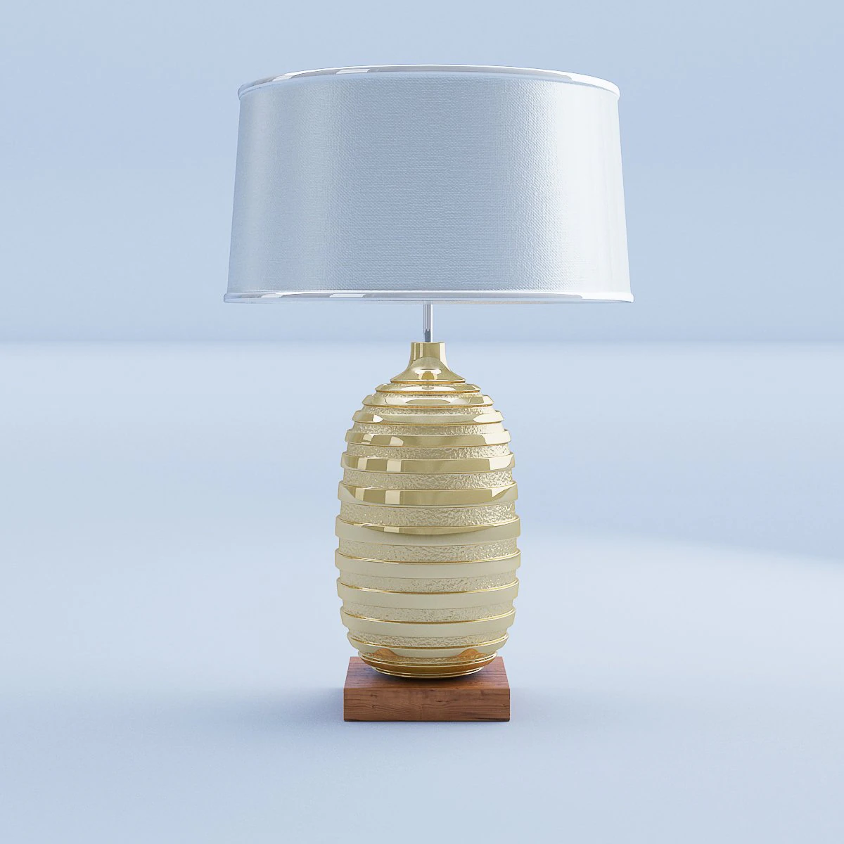 gold table lamp 3D Model .c4d .max .obj .3ds .fbx .stl .blend 