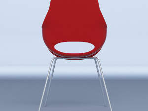 red chair 3D 模型