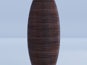 wooden vases set Modèle 3D
