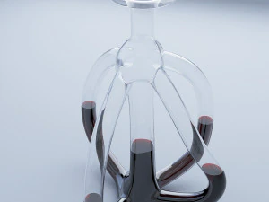 ガラス水差し 3Dモデル