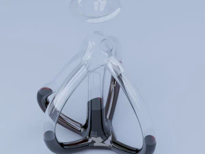 jarra de vidro Modelo 3D