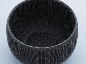 glass bowl 3D 模型
