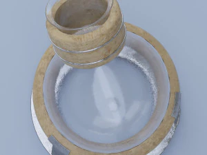 jarra de vidro Modelo 3D