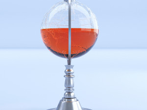 globe decanter Model 3D
