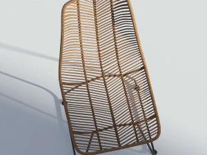 wicker chair 3D Model
