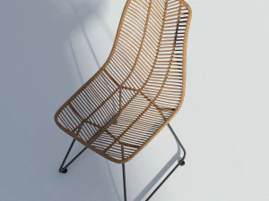 wicker chair 3D Model