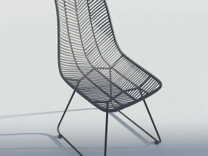 wicker chair 3D Model