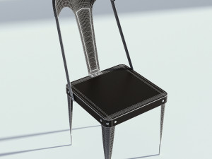 retro chair 3D 模型