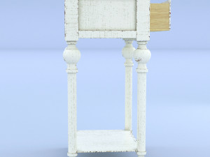 old night stand Modèle 3D