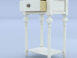 old night stand 3D Model