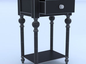 old night stand Modèle 3D